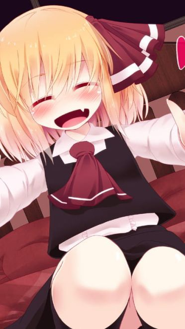 红魔馆中的萝莉吸血鬼芙兰朵露手机壁纸