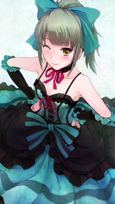 虽然胸部不理想的舰娘——夕张蜜瓜高清手机壁纸