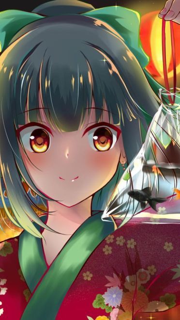 虽然胸部不理想的舰娘——夕张蜜瓜高清手机壁纸