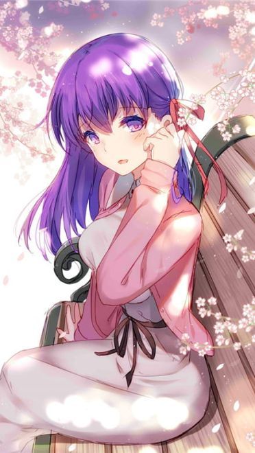 《Fate/Stay night》间桐樱高清手机壁纸