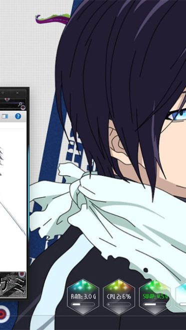 野良神 夜斗 Win10主题