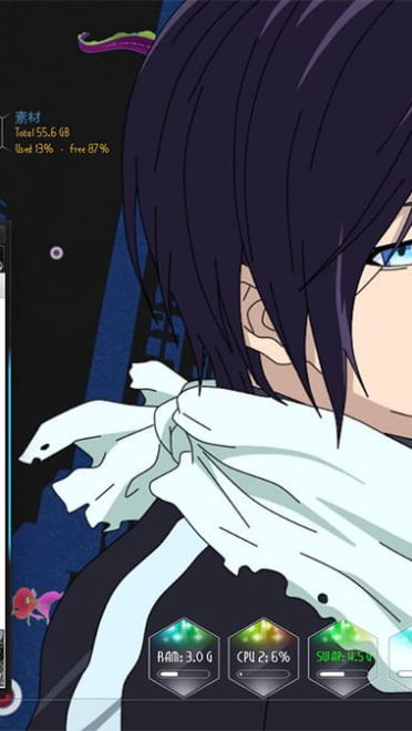 野良神 夜斗 Win10主题