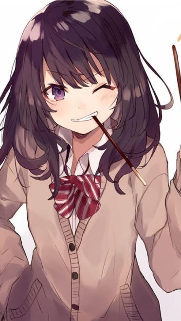 看着那穿JK制服的少女渴望的眼神