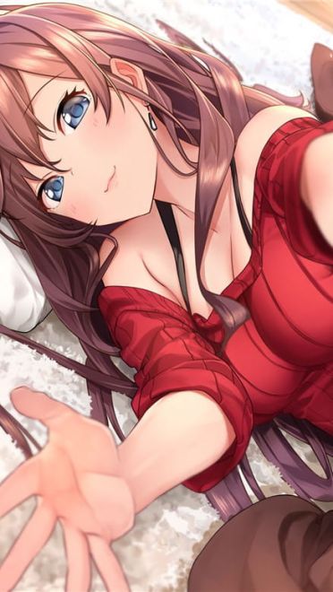 少女为何脸上总是挂着红晕？一套很美的手机壁纸(1)