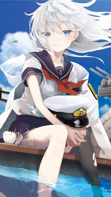 少女为何脸上总是挂着红晕？一套很美的手机壁纸(1)