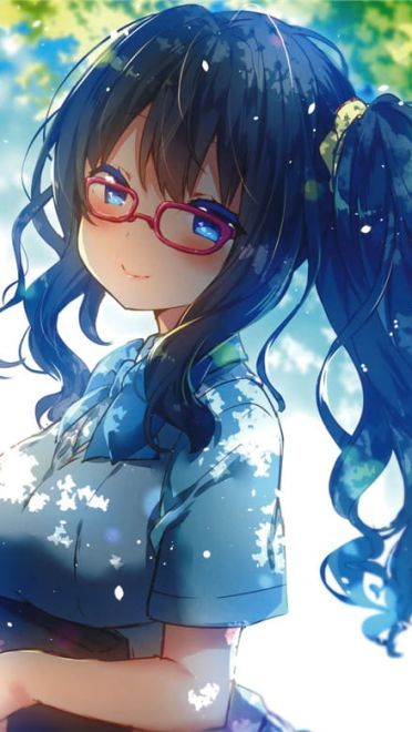 少女为何脸上总是挂着红晕？一套很美的手机壁纸(1)