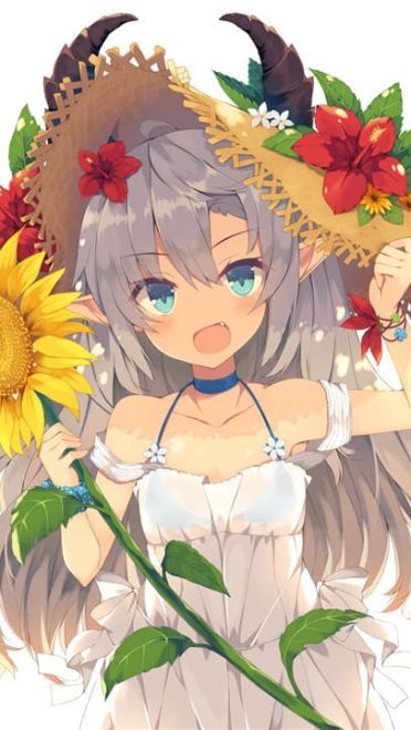 少女为何脸上总是挂着红晕？一套很美的手机壁纸(1)