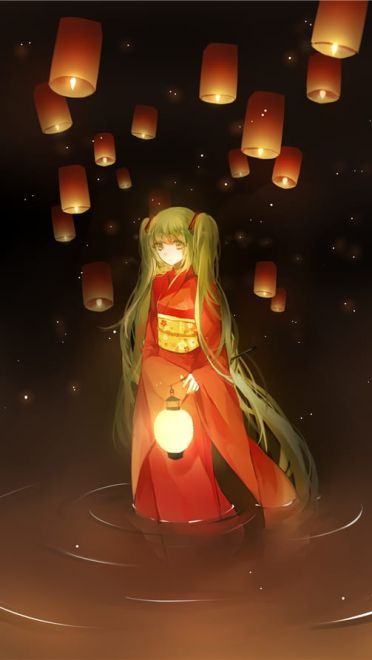 一套超级美的初音手机壁纸