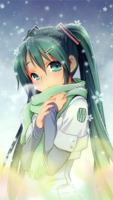 一套超级美的初音手机壁纸