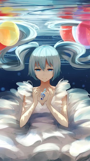 一套超级美的初音手机壁纸