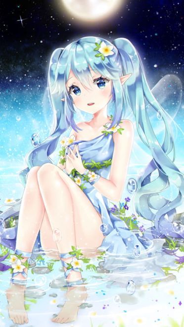 一套超级美的初音手机壁纸