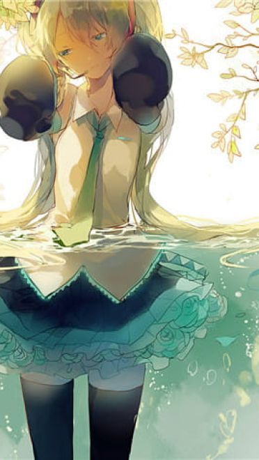 一套超级美的初音手机壁纸