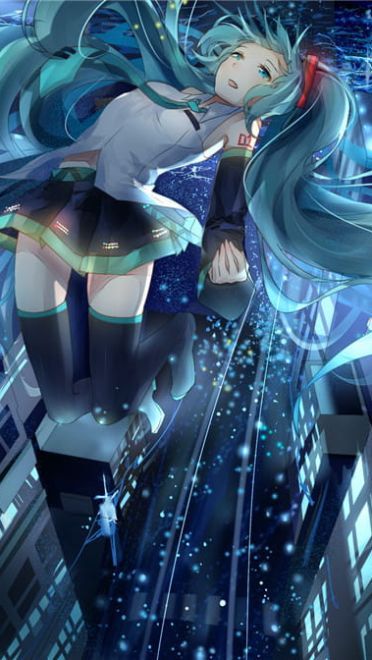 一套超级美的初音手机壁纸