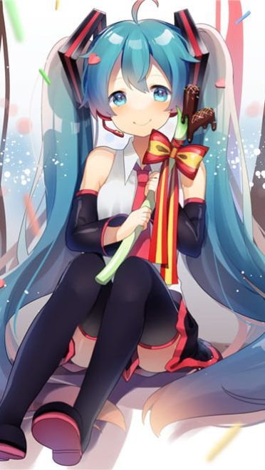 动漫少女送你爱心巧克力你接受吗？情人节限定壁纸(1)