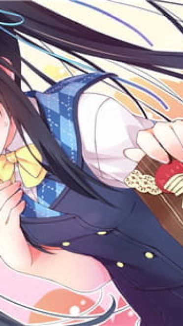 动漫少女送你爱心巧克力你接受吗？情人节限定壁纸(1)