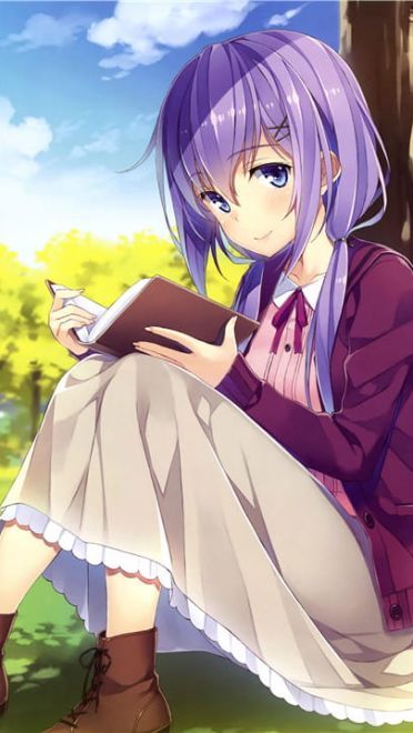 大长腿少女谁不爱？动漫长腿少女手机壁纸(1)