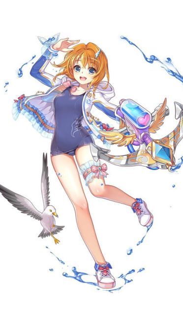 大长腿少女谁不爱？动漫长腿少女手机壁纸(1)