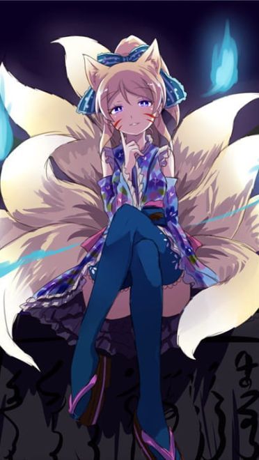 狐仙姐姐的耳朵为什么一直都是竖起来的？(1)