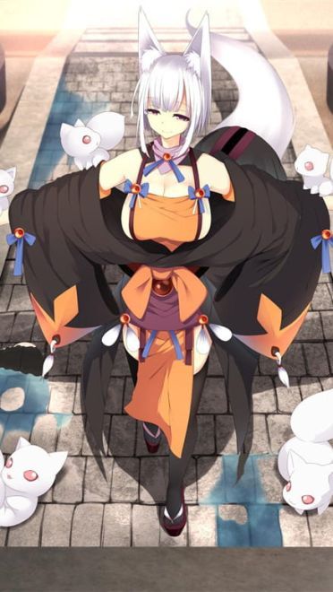 狐仙姐姐的耳朵为什么一直都是竖起来的？(1)