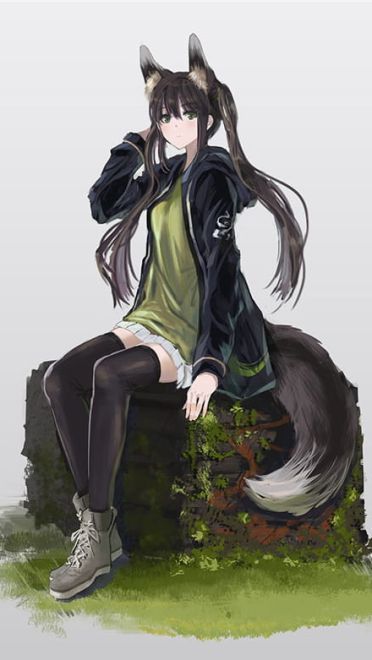 狐仙姐姐的耳朵为什么一直都是竖起来的？(1)