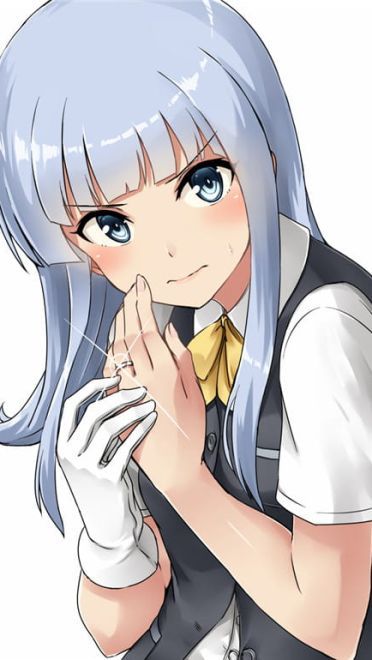 你见过如此娇羞的舰娘吗？——初风