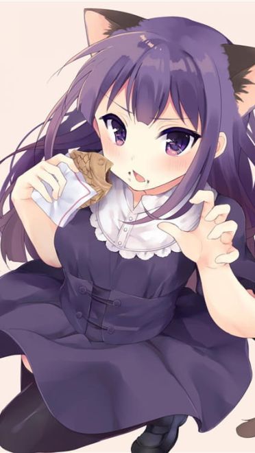 动漫高清猫耳娘手机壁纸