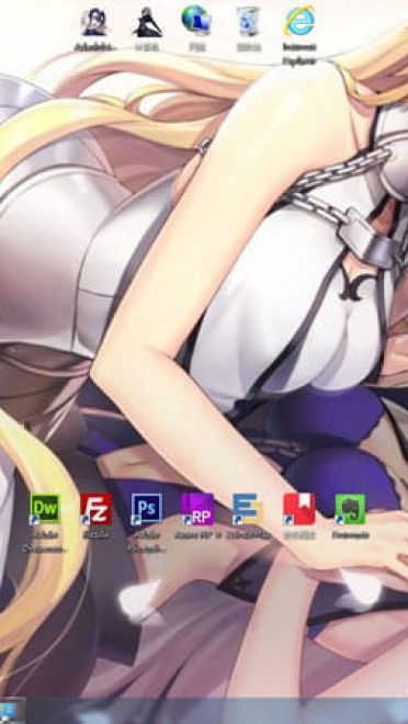 Fate/GO 黑贞德·Alter Win7电脑主题