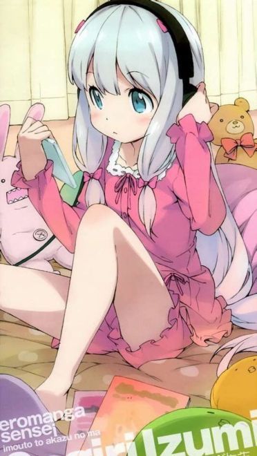 埃罗芒阿老师和泉纱雾 高清动漫手机壁纸(1)