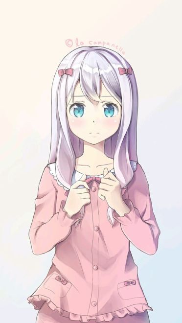 埃罗芒阿老师和泉纱雾 高清动漫手机壁纸(1)