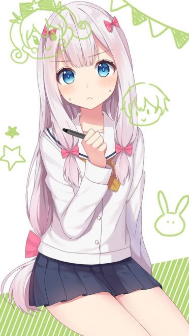 埃罗芒阿老师和泉纱雾 高清动漫手机壁纸(1)