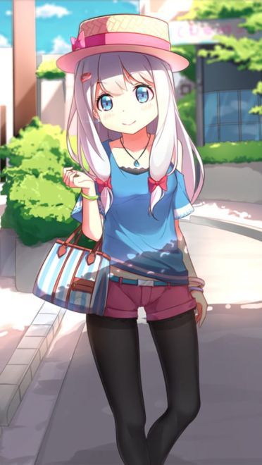 埃罗芒阿老师和泉纱雾 高清动漫手机壁纸(1)