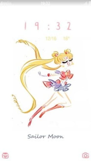 美少女战士水冰月萌化主题