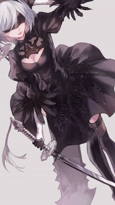 尼尔：机械纪元 2B小姐姐手机壁纸第一弹