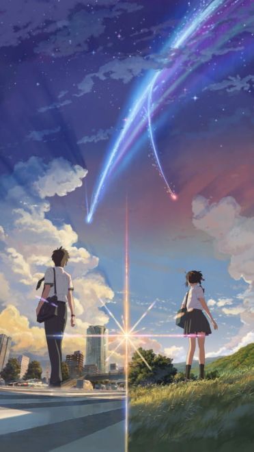 你的名字 三叶&泷 精选手机壁纸(1)