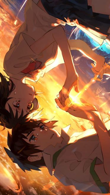 你的名字 三叶&泷 精选手机壁纸(1)