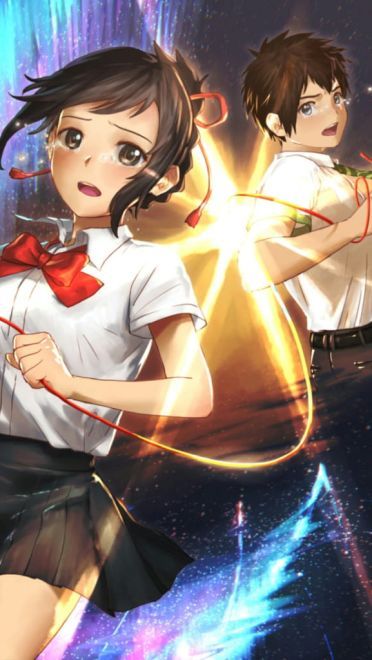 你的名字 三叶&泷 精选手机壁纸(1)