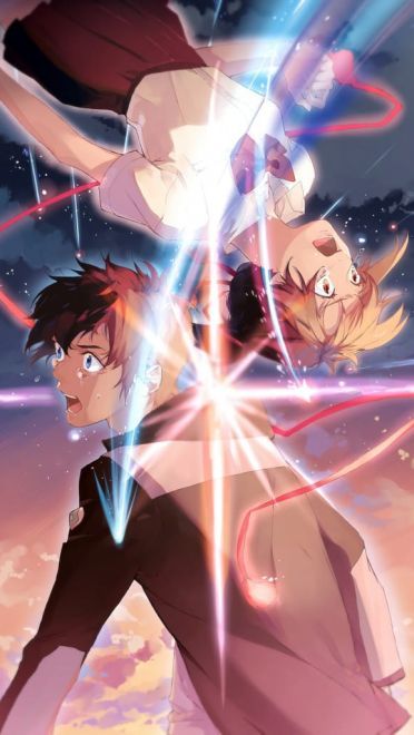 你的名字 三叶&泷 精选手机壁纸(1)