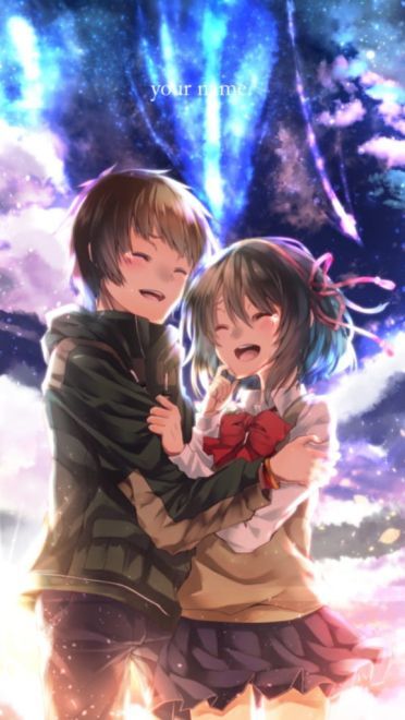 你的名字 三叶&泷 精选手机壁纸(1)