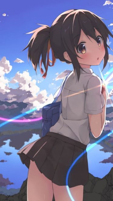 你的名字 三叶&泷 精选手机壁纸(1)