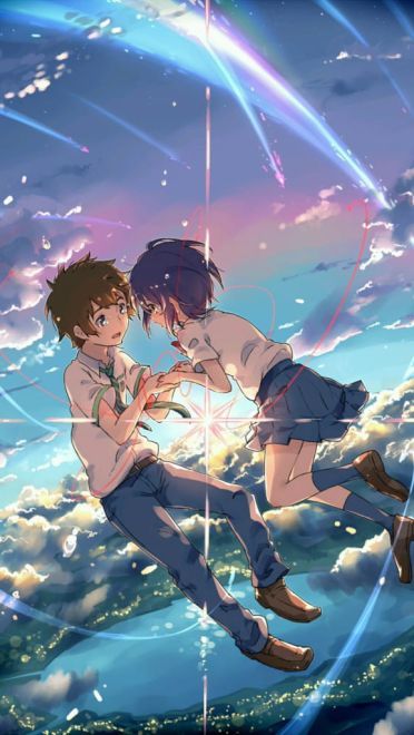 你的名字 三叶&泷 精选手机壁纸(1)