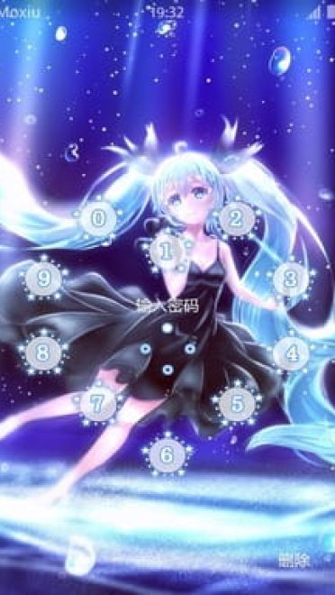 深海少女 初音未来安卓手机主题