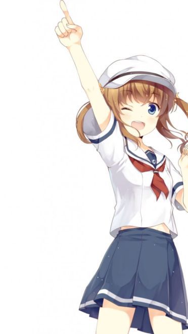 高校舰队 水手服少女精选手机壁纸第一弹
