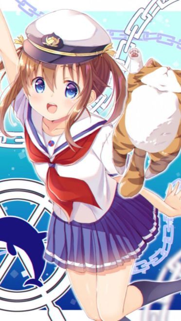 高校舰队 水手服少女精选手机壁纸第一弹