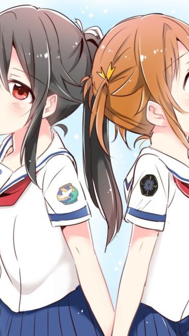 高校舰队 水手服少女精选手机壁纸第一弹