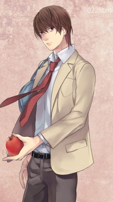 死亡笔记 夜神月&L精选手机壁纸