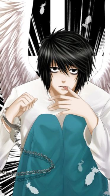 死亡笔记 夜神月&L精选手机壁纸