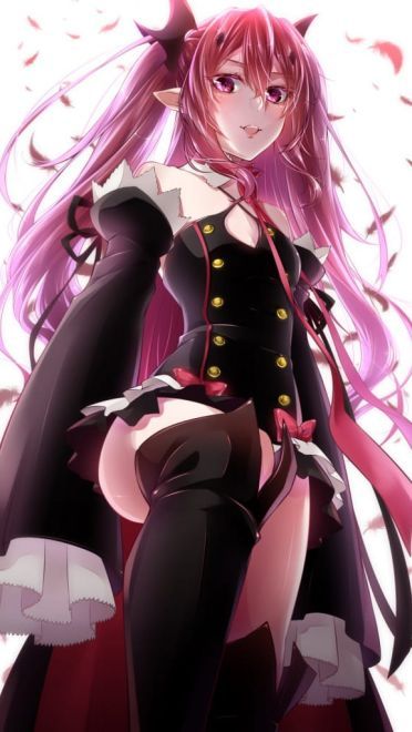 终结的炽天使 克鲁鲁·采佩西 精美手机壁纸