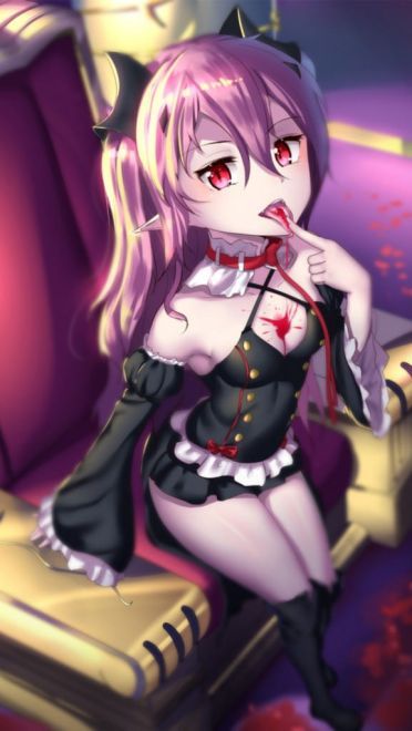 终结的炽天使 克鲁鲁·采佩西 精美手机壁纸