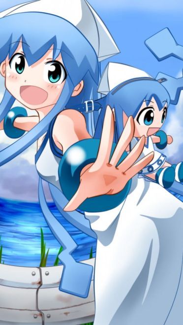 侵略！乌贼娘 一卡牧师妹精选手机壁纸