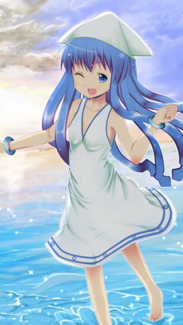 侵略！乌贼娘 一卡牧师妹精选手机壁纸